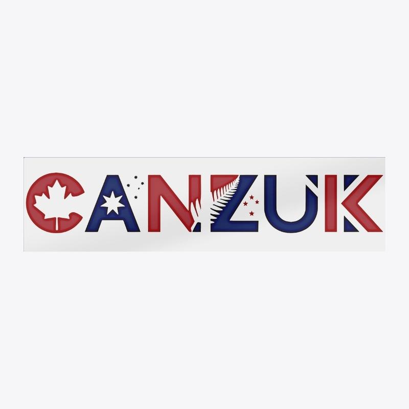 Official CANZUK Bumper Sticker